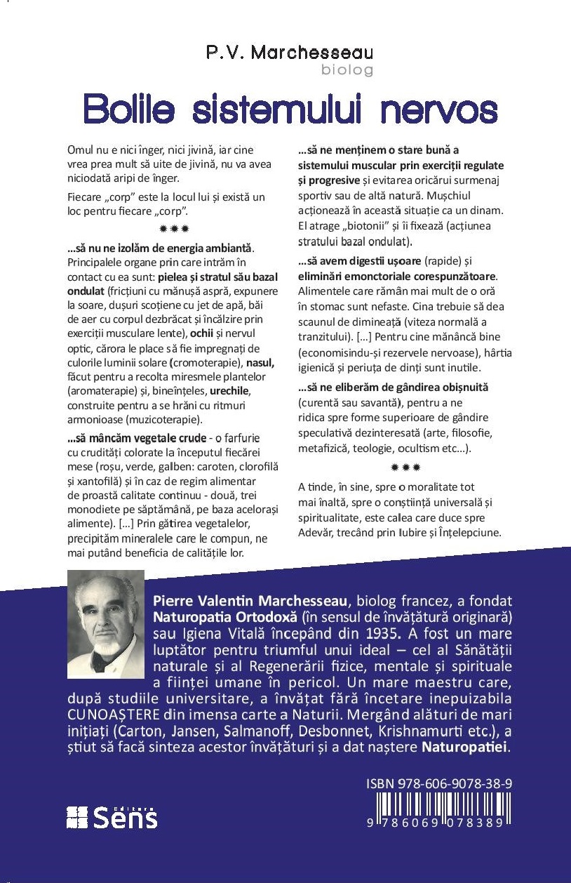 Bolile sistemului nervos - Pierre V. Marchesseau - Editura Sens
